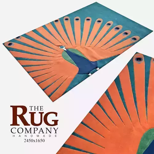 Carpet barbosg peacock