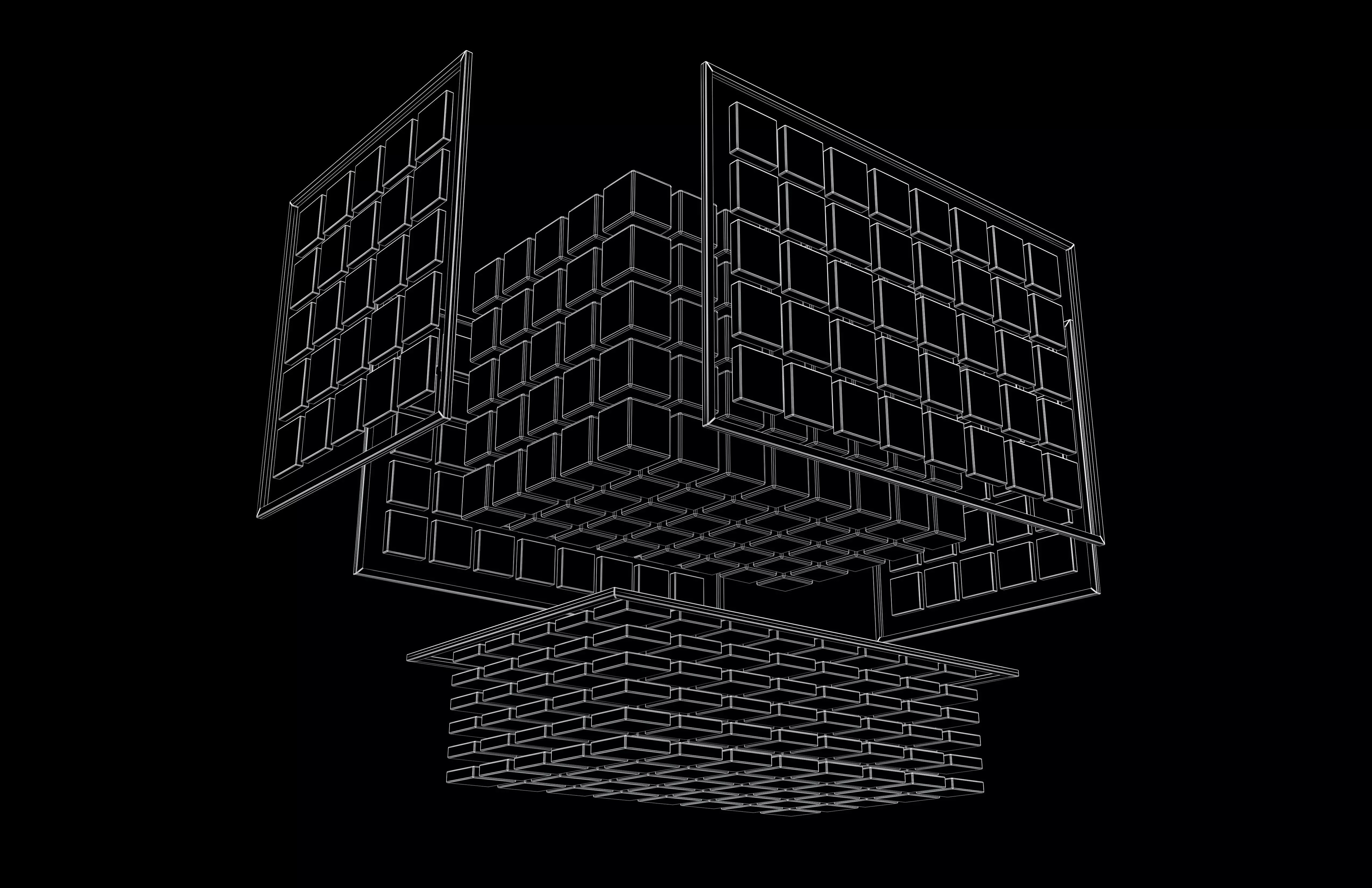Tensor Operations Concept Model v1 005 Low-poly 3D model_7