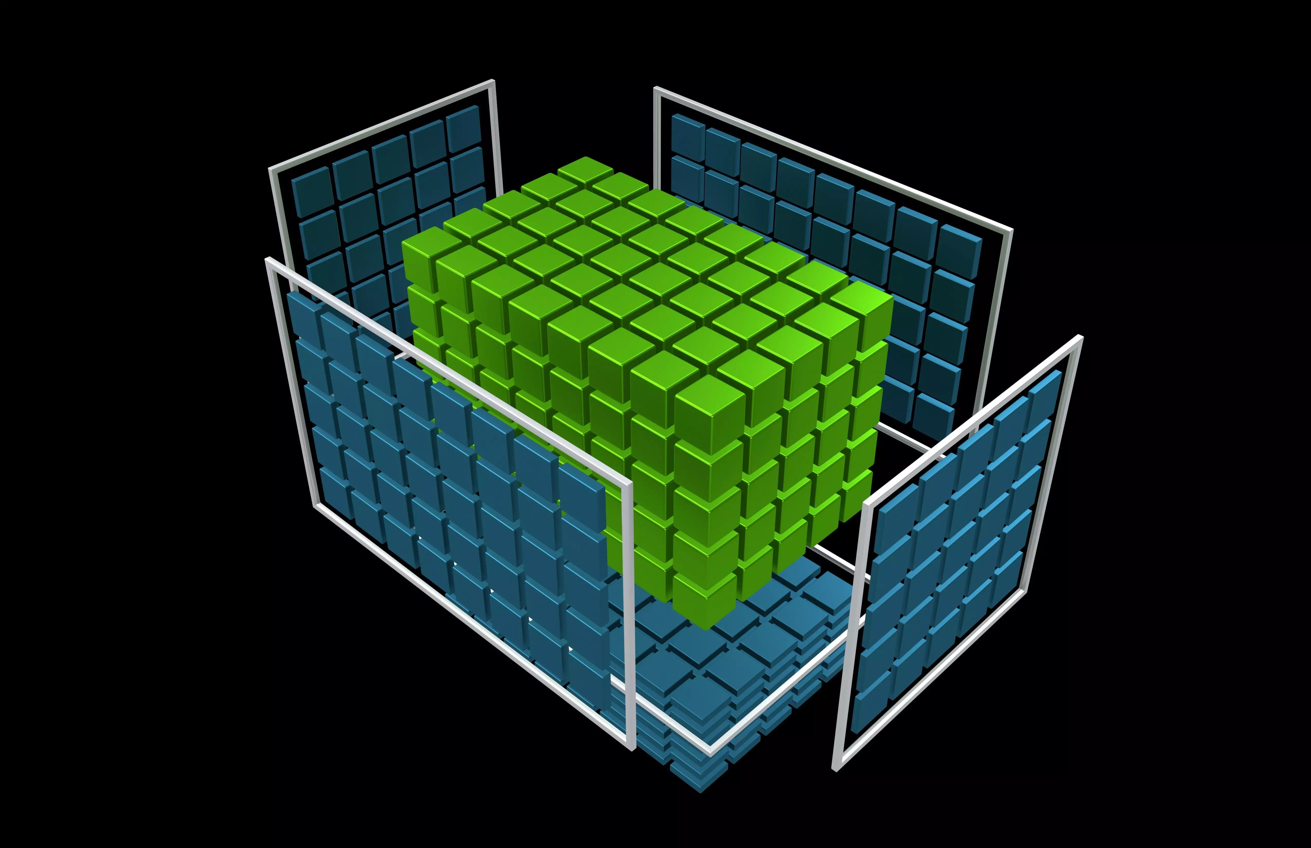 Tensor Operations Concept Model v1 005 Low-poly 3D model_2