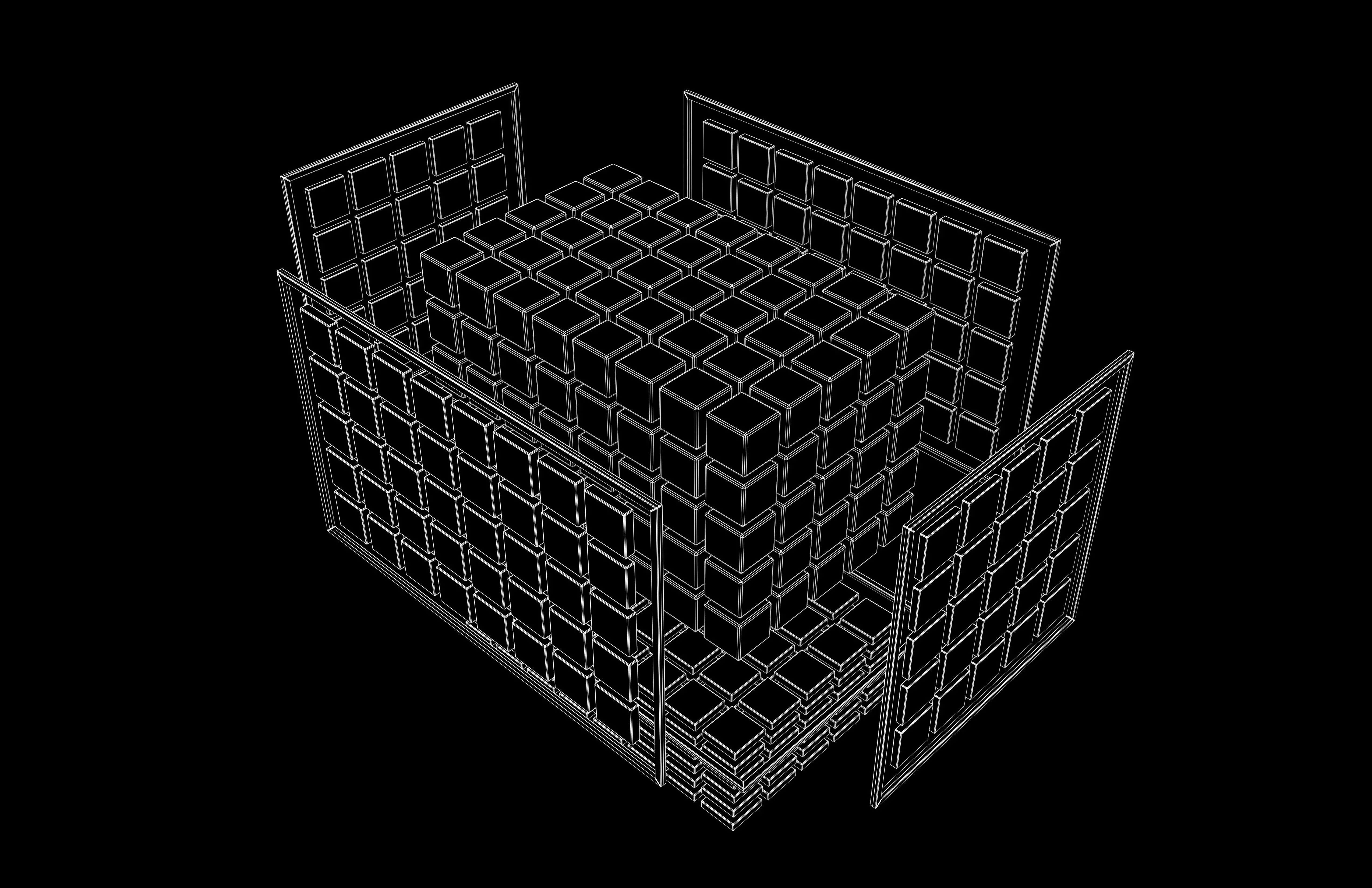 Tensor Operations Concept Model v1 006 Low-poly 3D model_6