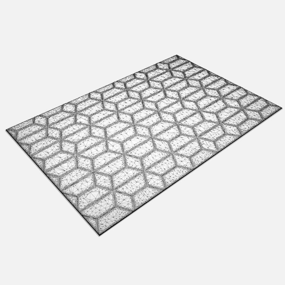 Carpet suzanne-sharp-chiesa-neutral-rug 3D model_6