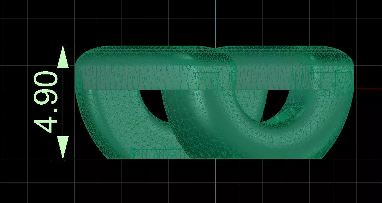 new design chain 3D print model_3