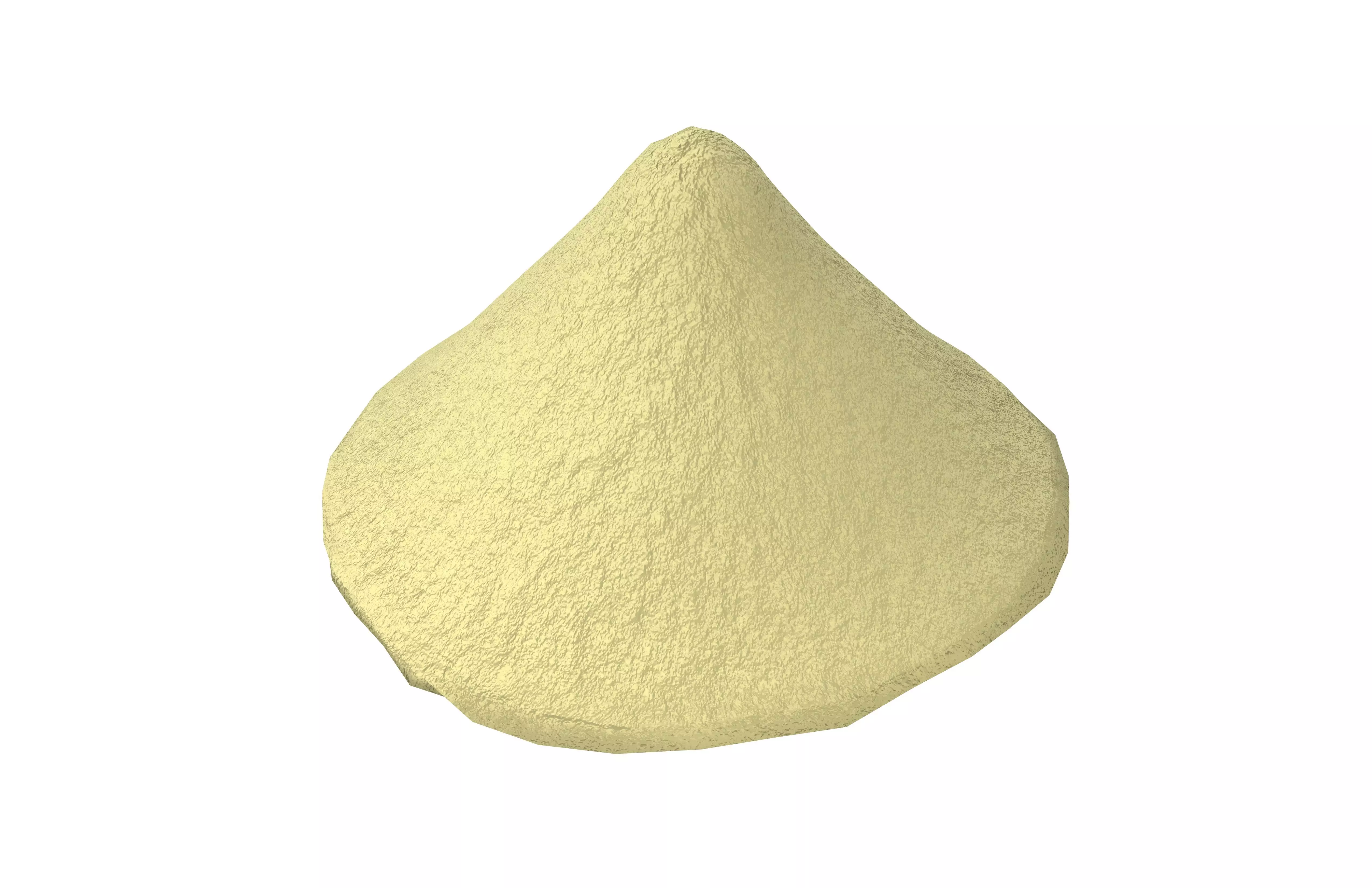 Rare Earth Element Powder v1 002 Low-poly 3D model_2