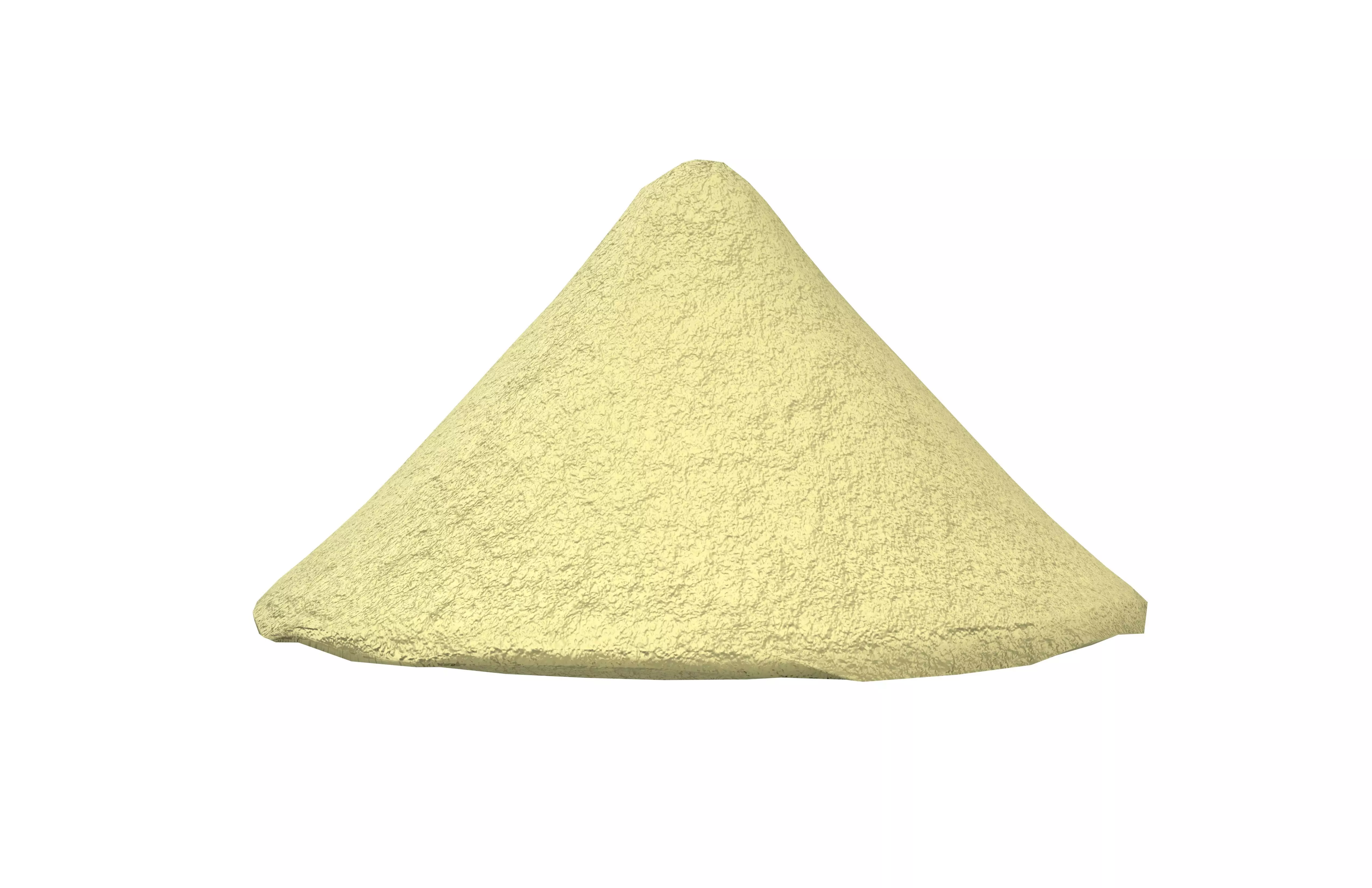Rare Earth Element Powder v1 002 Low-poly 3D model_1
