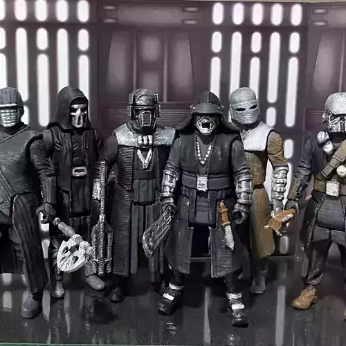 Knights of ren star wars vintage toy