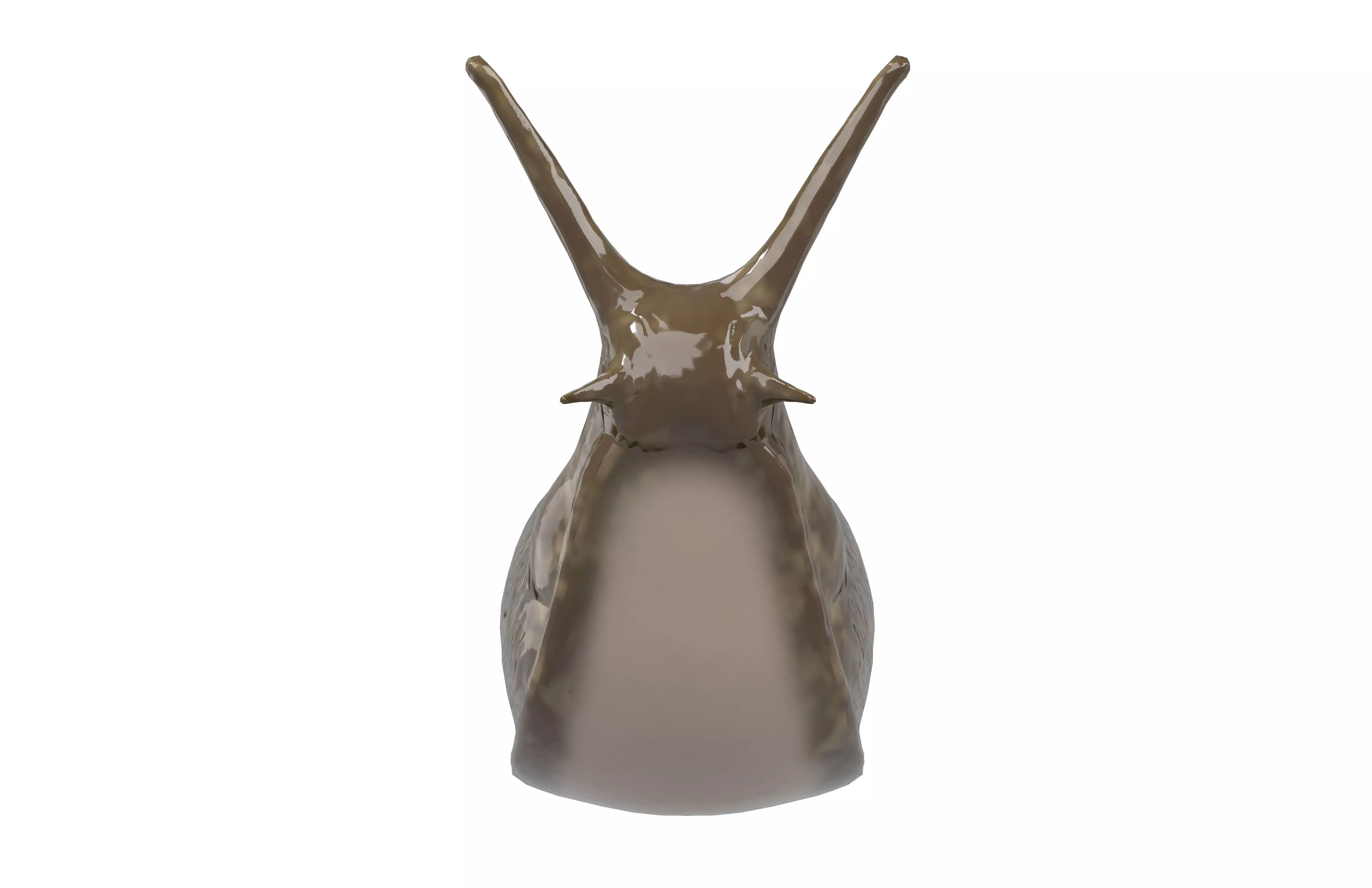 Cartoon Slug Character v1 001 Low-poly 3D model_2