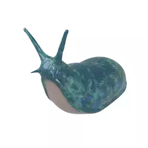 Cartoon Slug Character v1 003