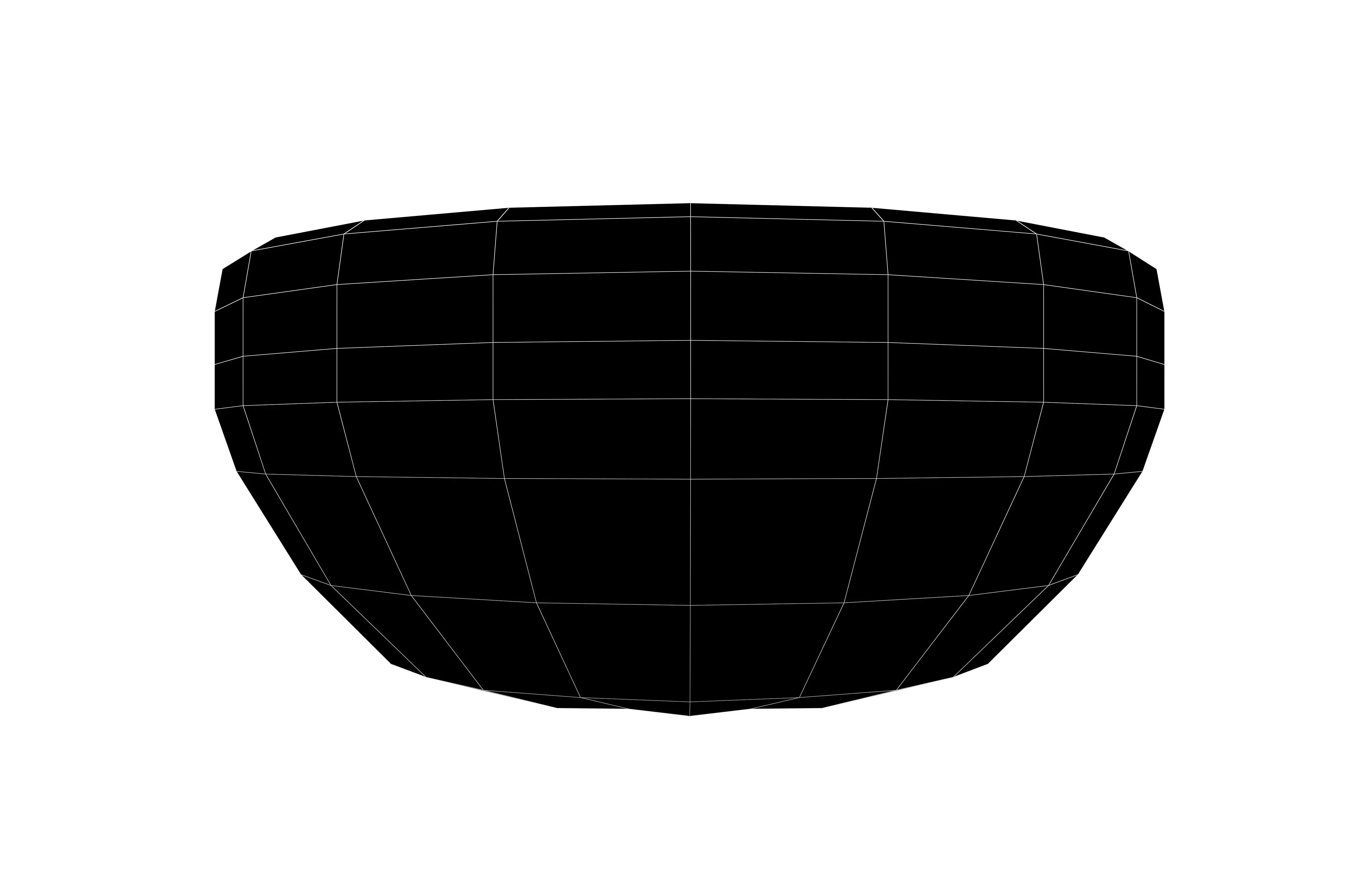 Jumping Game Rock Platform v1 001 Low-poly 3D model_5