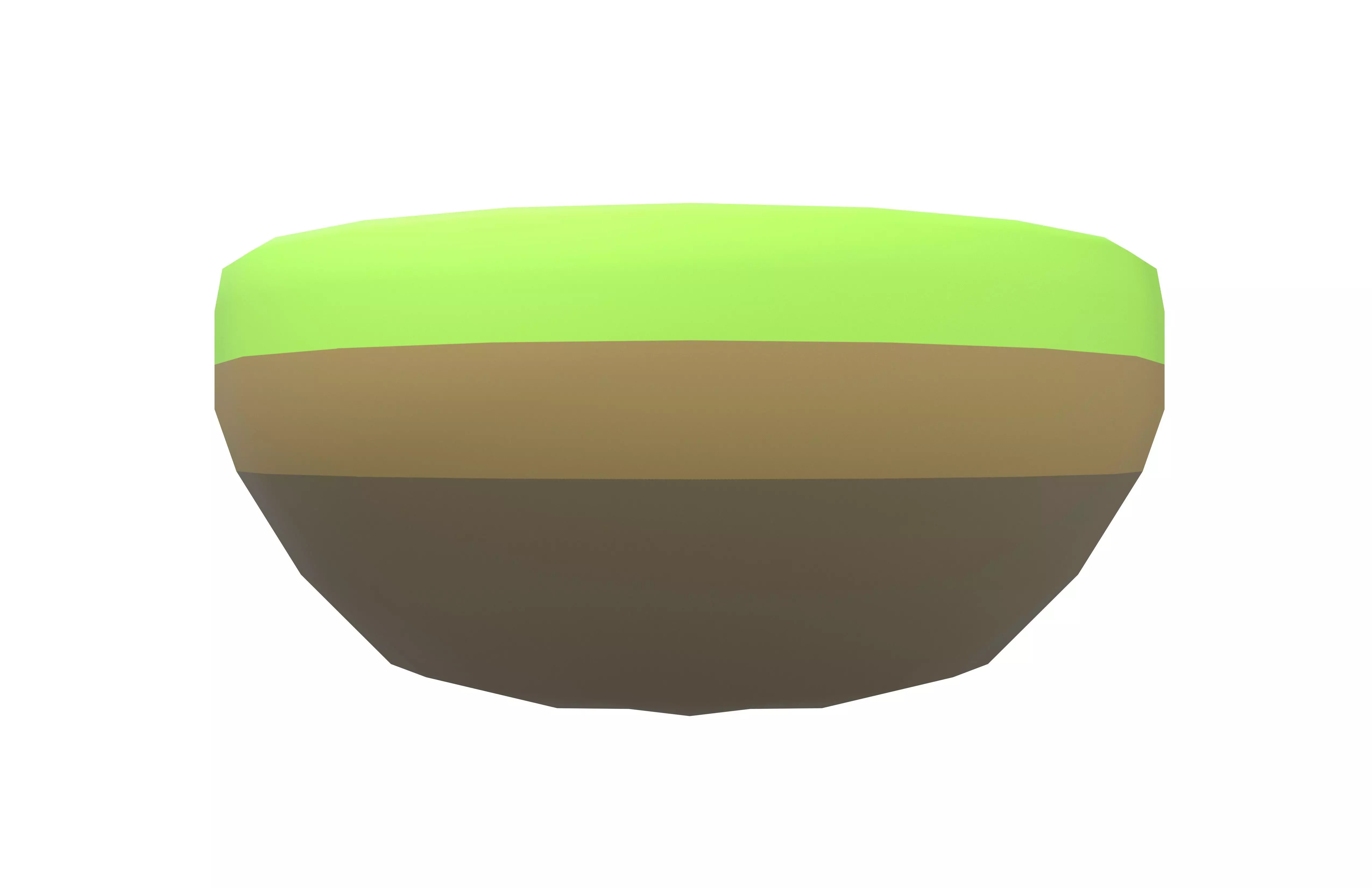 Jumping Game Rock Platform v1 001 Low-poly 3D model_2