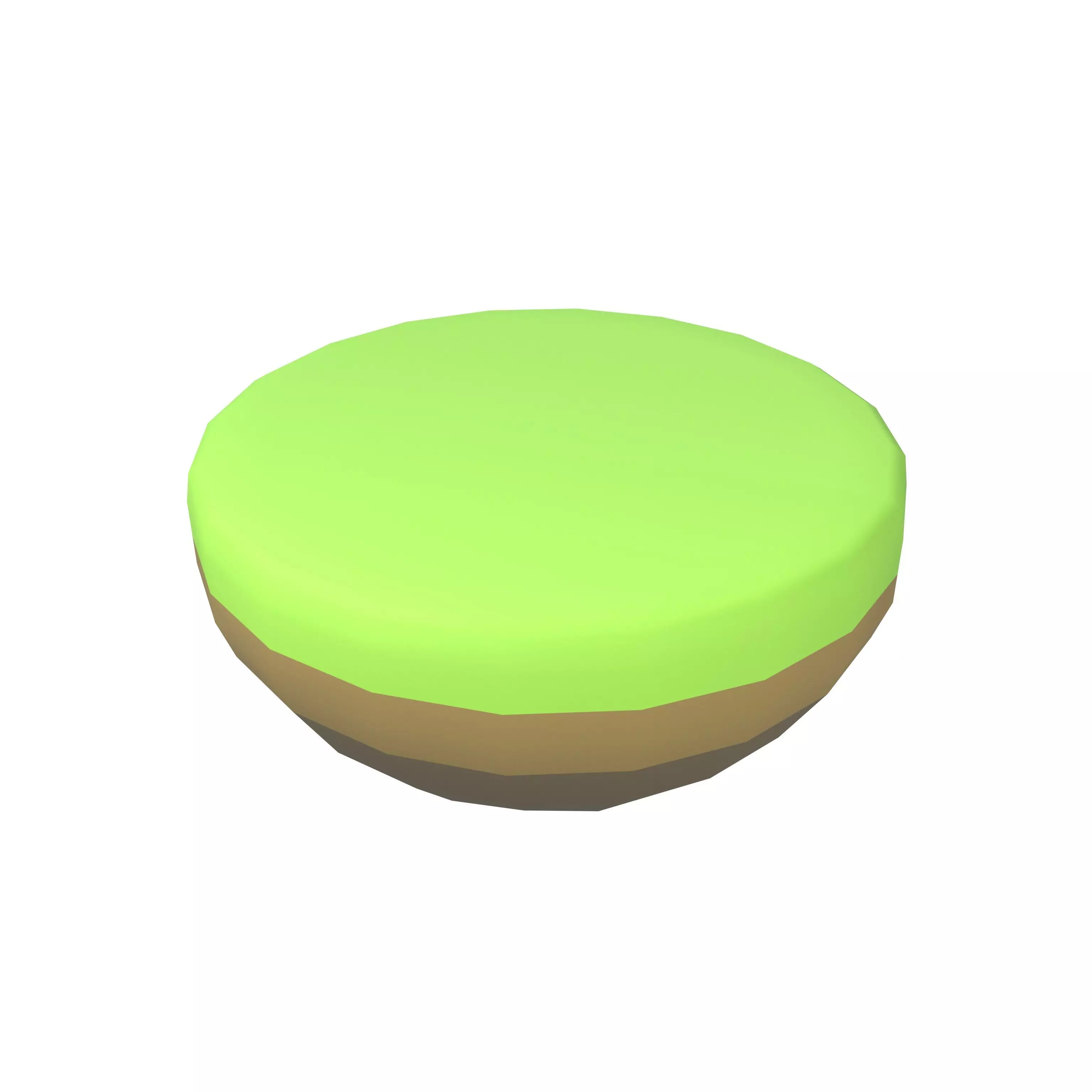 Jumping Game Rock Platform v1 001 Low-poly 3D model_0