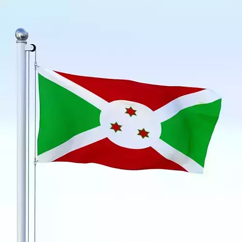 Animated Burundi Flag