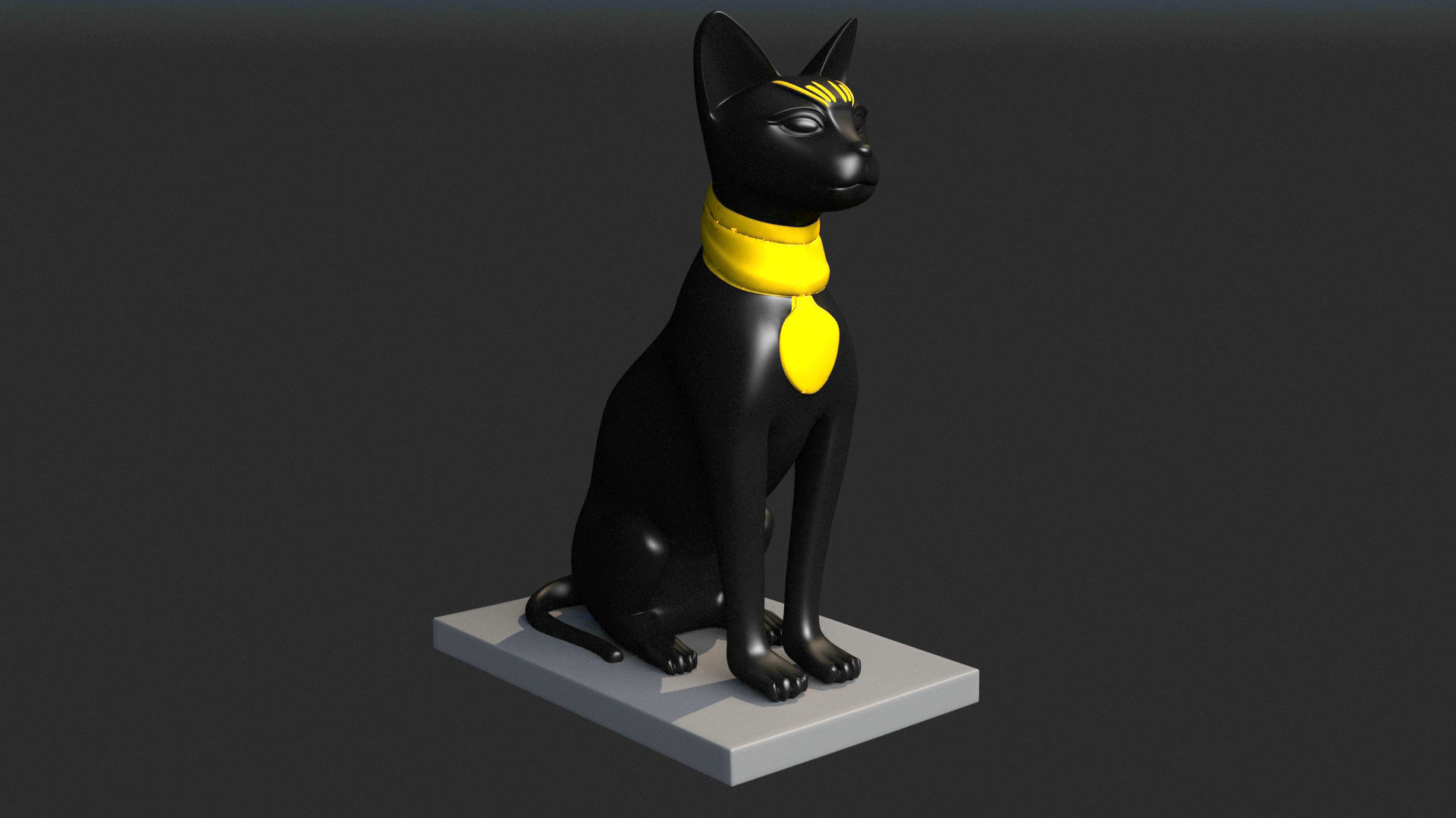 Ancient Statues 3D model_5