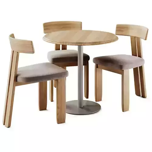 Fameg Ronda Cafe Table and Erika Side Chair