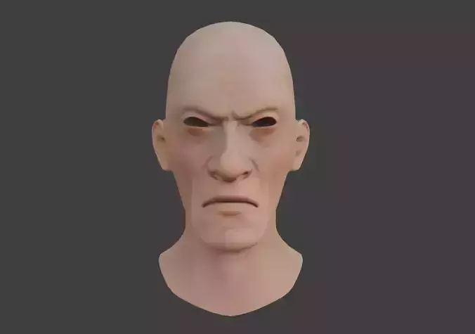 Low-poly Head