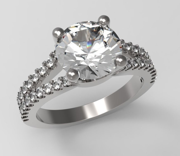 Wedding Ring  Mother Gift  art 0526  3D print model