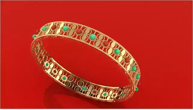 1313 Cutout Bangle 21gm