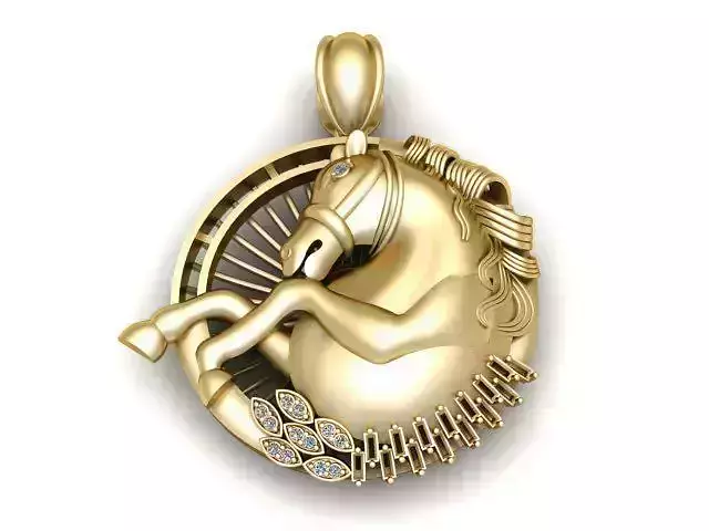 Majestic Horse Pendant