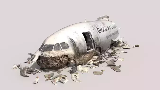 Plane Crash Wreckage