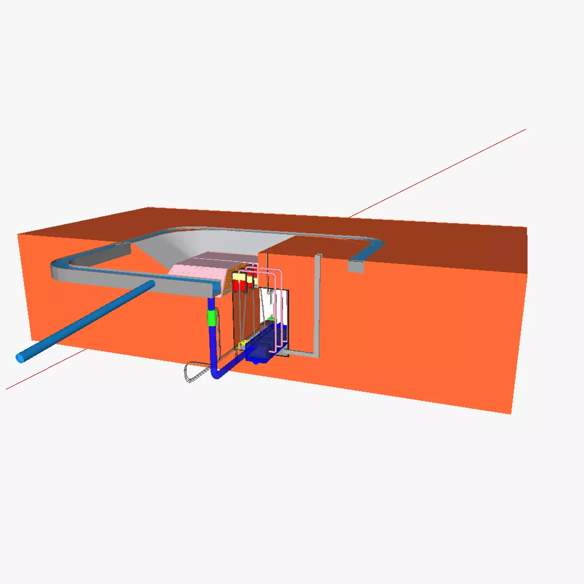 AT solar power tower 2 3D model_0