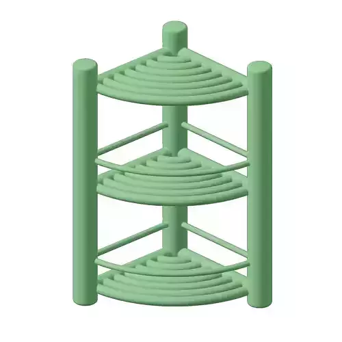 Plastic Premium Storage Rack Toy