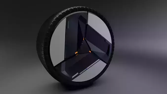 Concept Car Rim 3D Model