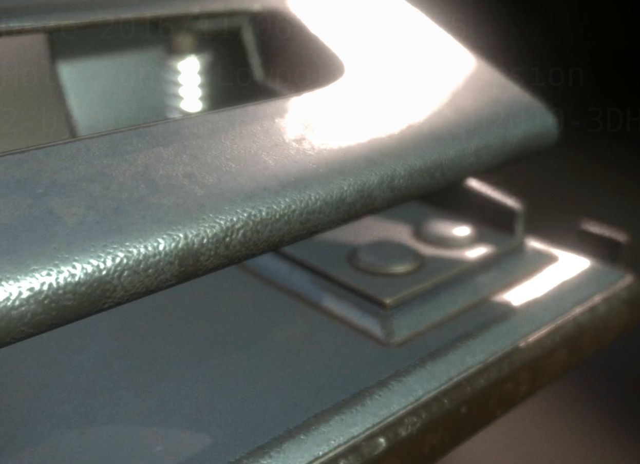 Hole Punch Old Version Rigged And Animated  - Gameready - PBR Low-poly 3D model_25