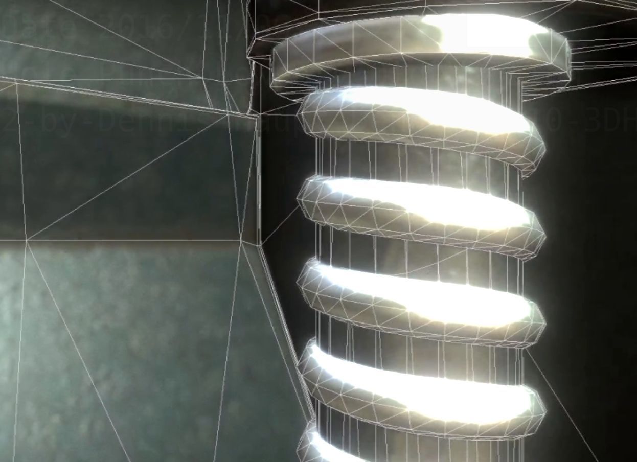 Hole Punch Old Version Rigged And Animated  - Gameready - PBR Low-poly 3D model_27