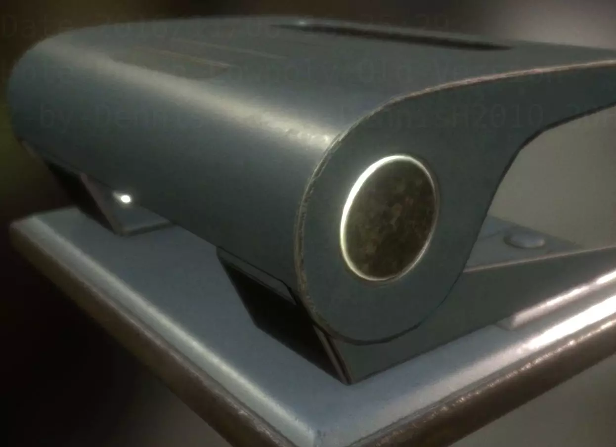 Hole Punch Old Version Rigged And Animated  - Gameready - PBR Low-poly 3D model_0