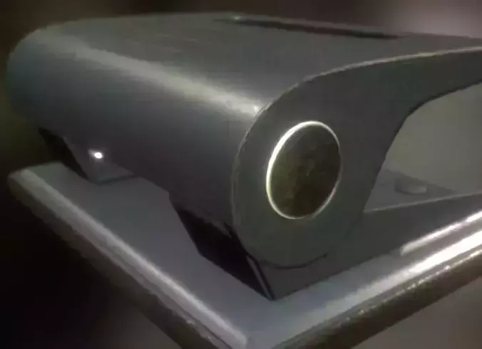 Hole Punch Old Version Rigged And Animated  - Gameready - PBR Low-poly 3D model
