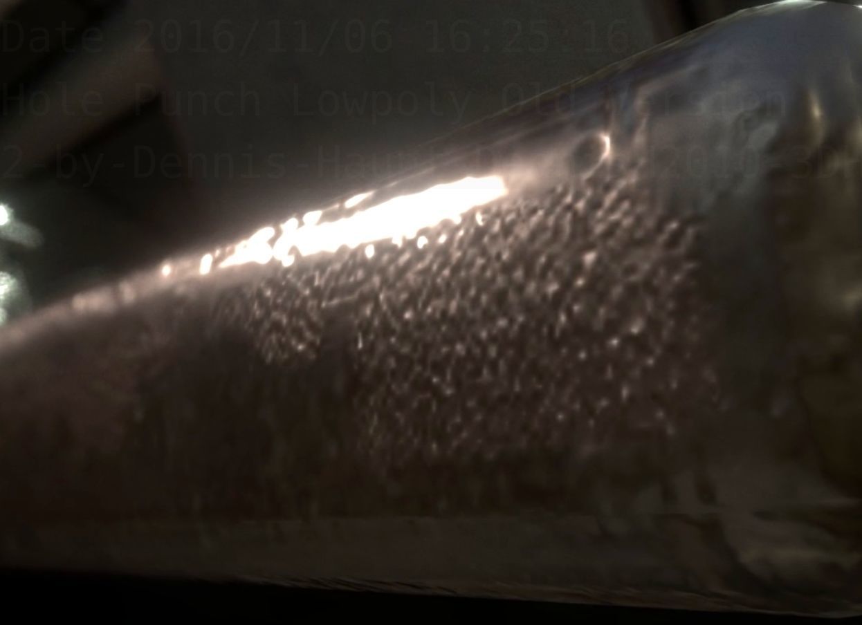 Hole Punch Old Version Rigged And Animated  - Gameready - PBR Low-poly 3D model_50