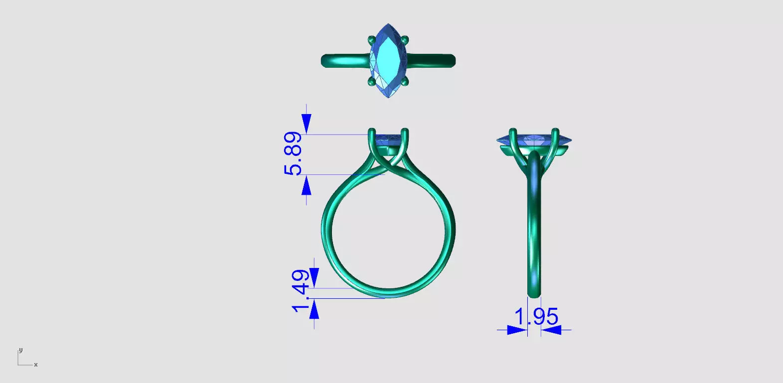 ZABS003A-MQ ENGAGEMENT 3D print model_8