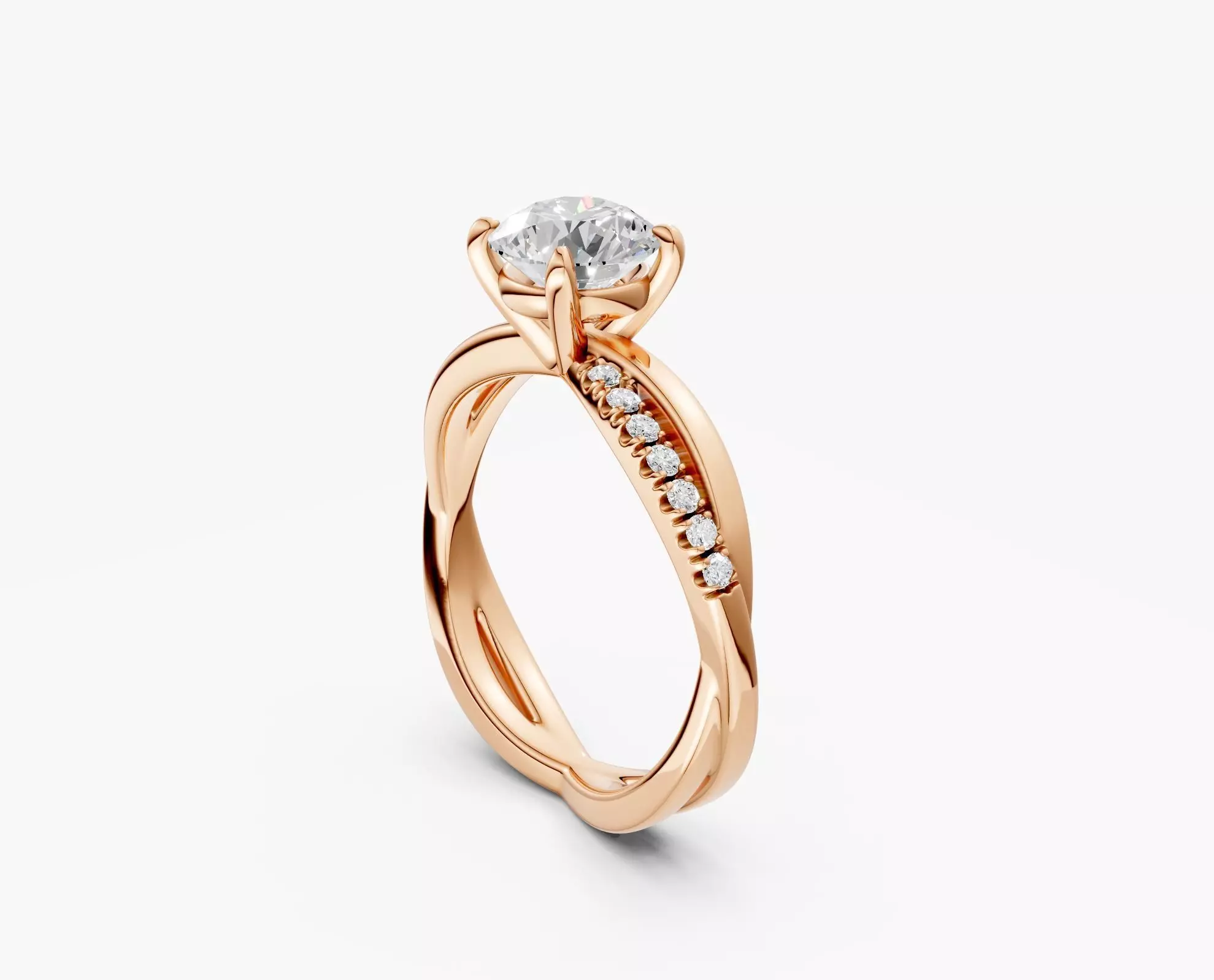 ZABS002-ROUND 3D print model_1