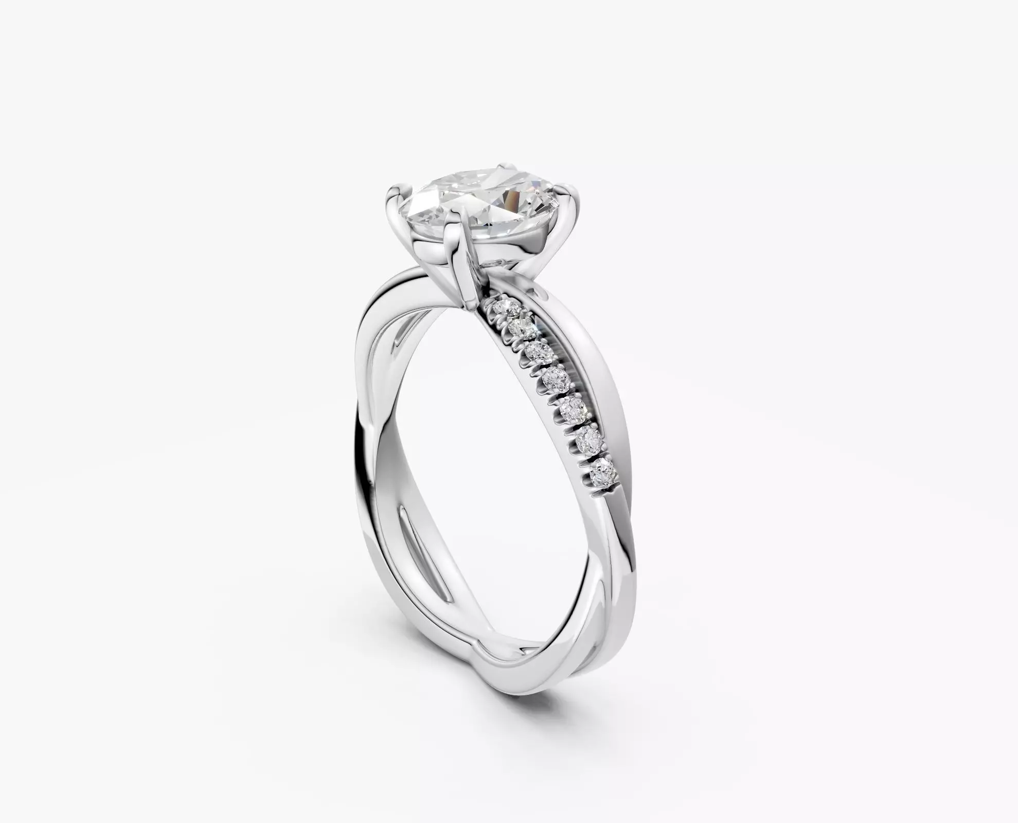 ZABS002-OVAL 3D print model_2