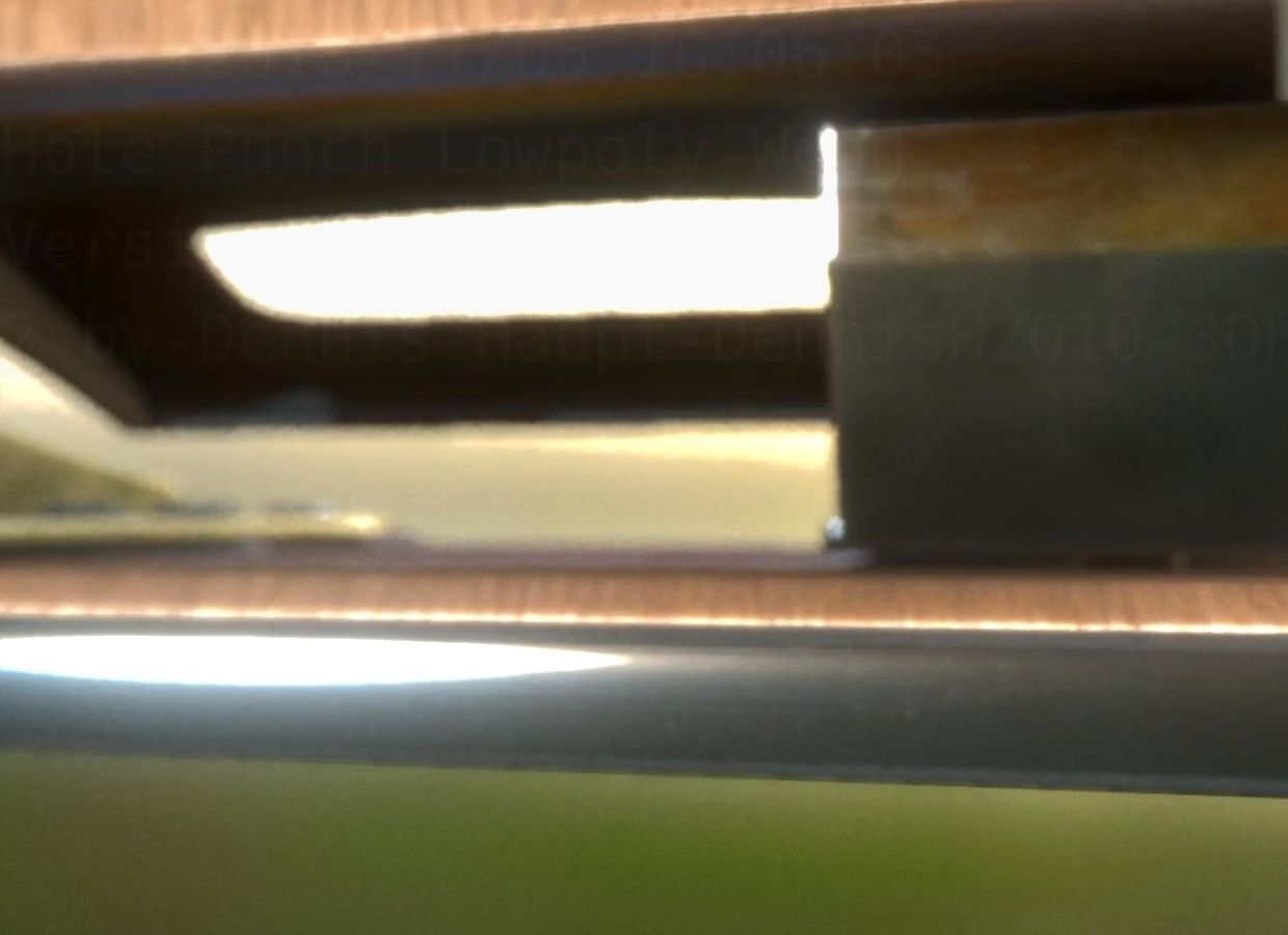 Hole Punch Wood Version 2 Rigged And Animated - Gameready - PBR Low-poly 3D model_46