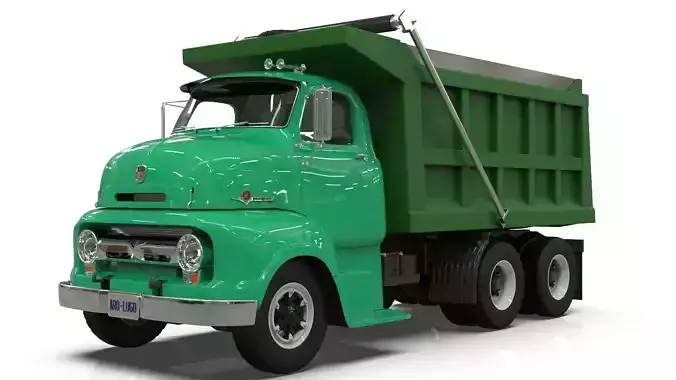Vintage COE Tandem Axle Dump Truck
