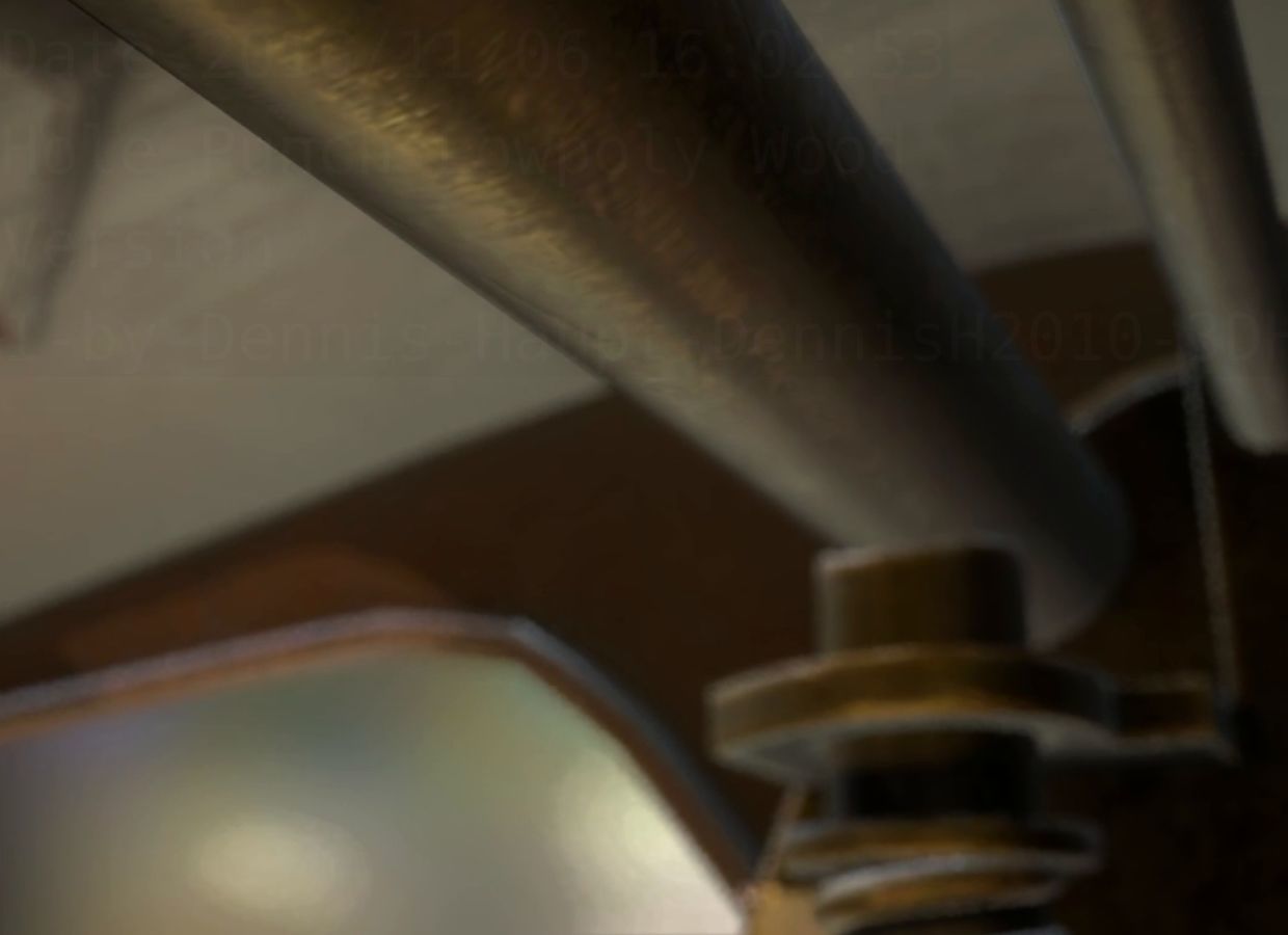 Hole Punch Wood Version 1 Rigged And Animated - Gameready - PBR Low-poly 3D model_51