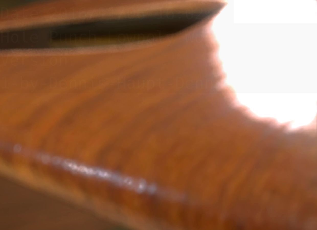 Hole Punch Wood Version 1 Rigged And Animated - Gameready - PBR Low-poly 3D model_16