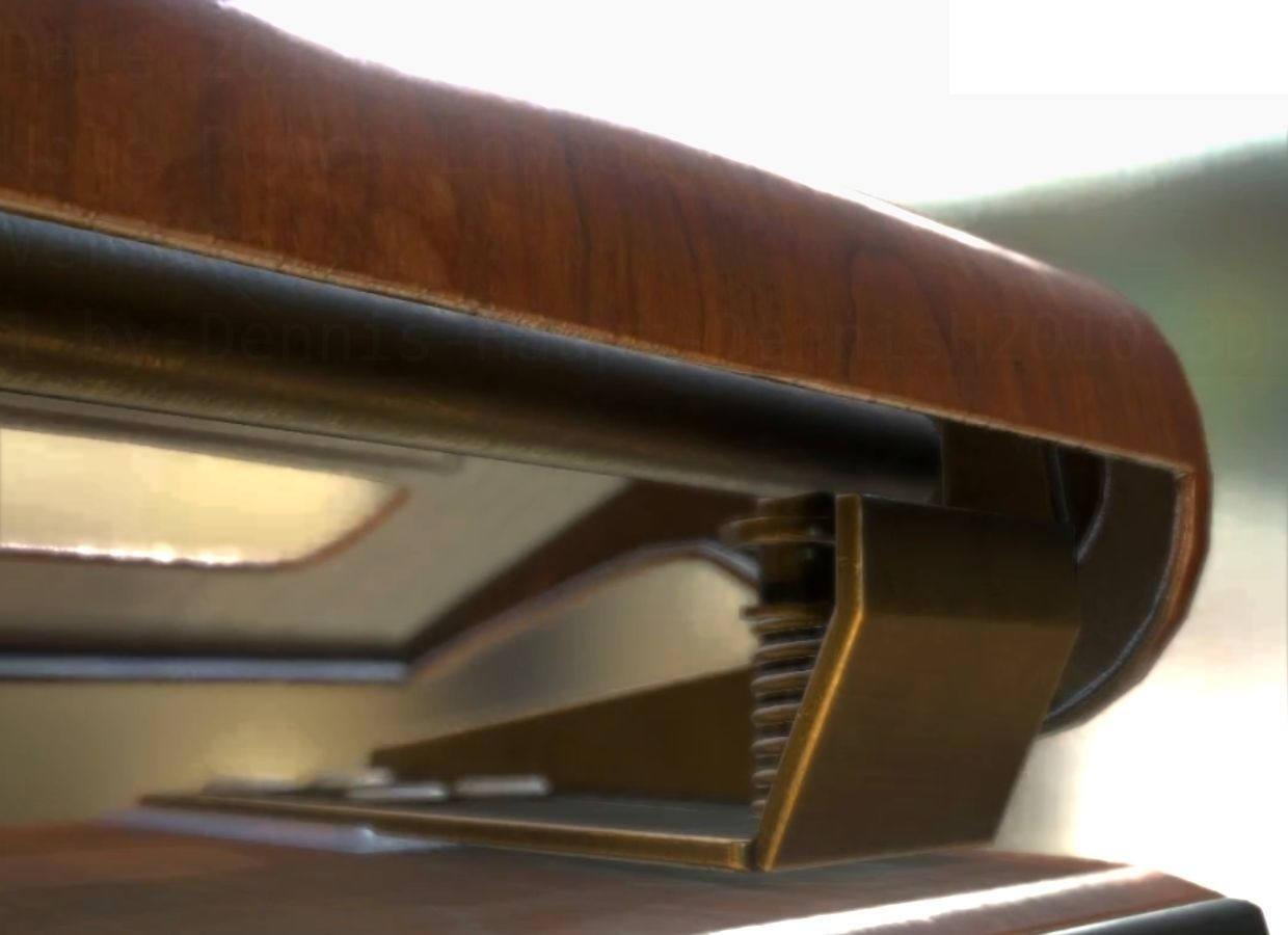 Hole Punch Wood Version 1 Rigged And Animated - Gameready - PBR Low-poly 3D model_36