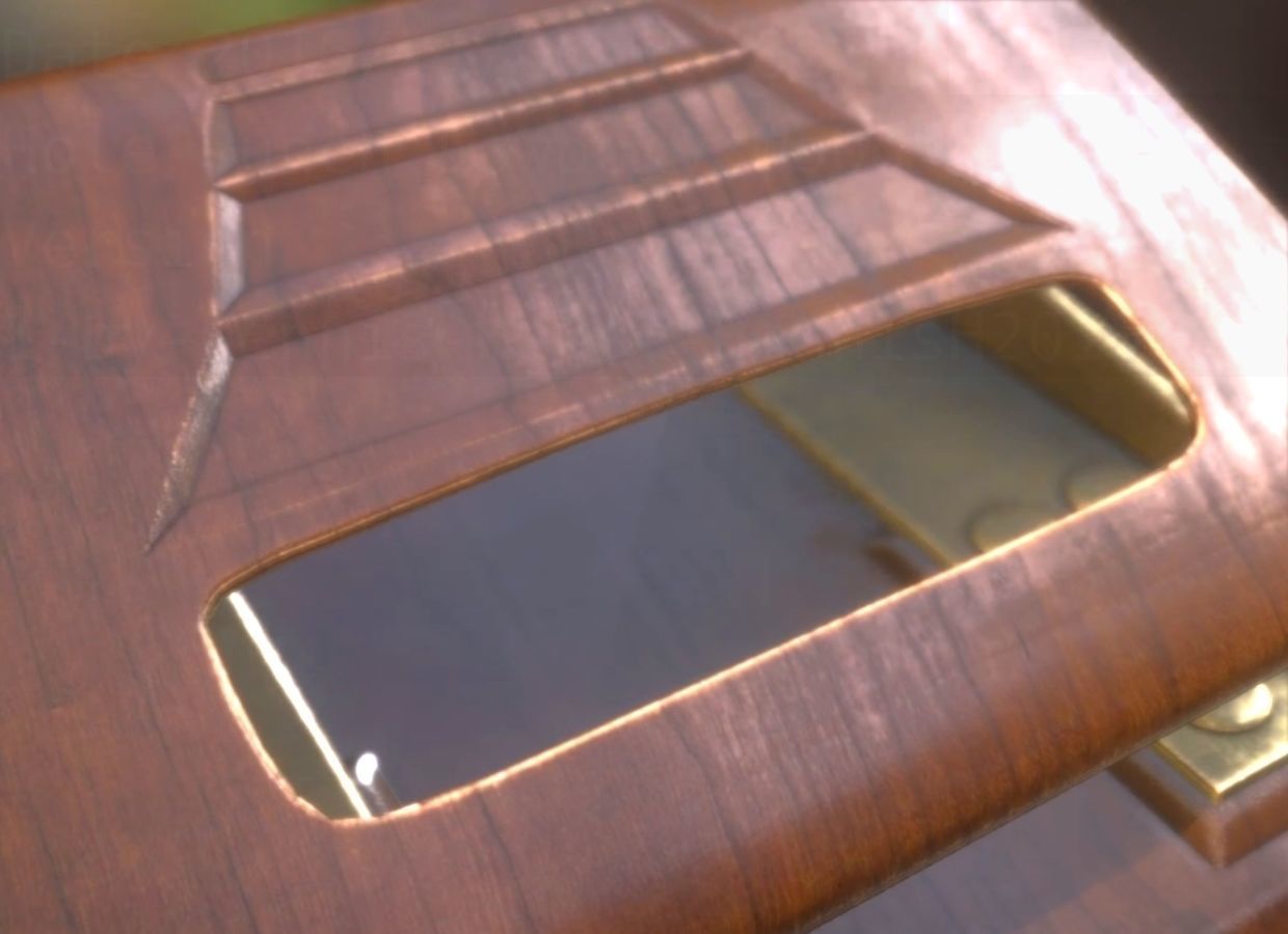 Hole Punch Wood Version 1 Rigged And Animated - Gameready - PBR Low-poly 3D model_18