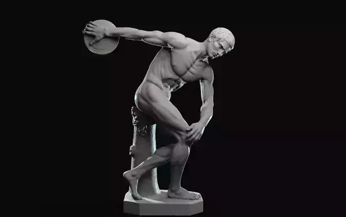 Discobolus Ancient Greek Sculpture