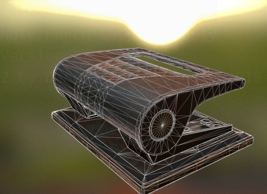 Hole Punch Pack Rigged And Animated  - Gameready - PBR Low-poly 3D model_345