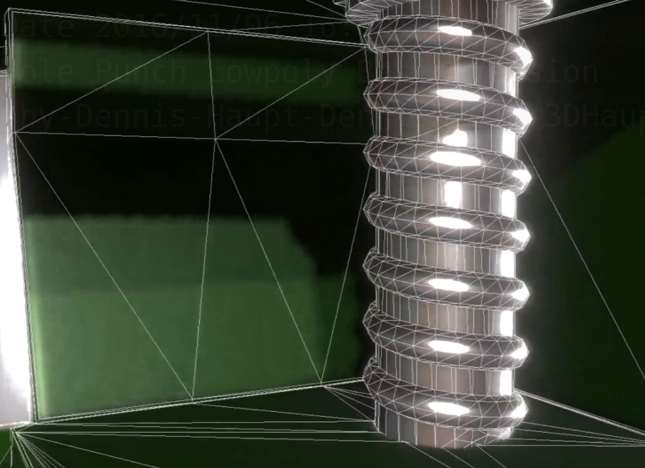 Hole Punch Pack Rigged And Animated  - Gameready - PBR Low-poly 3D model_61