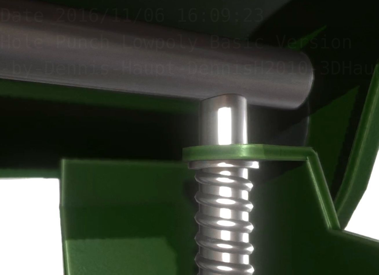 Hole Punch Pack Rigged And Animated  - Gameready - PBR Low-poly 3D model_175