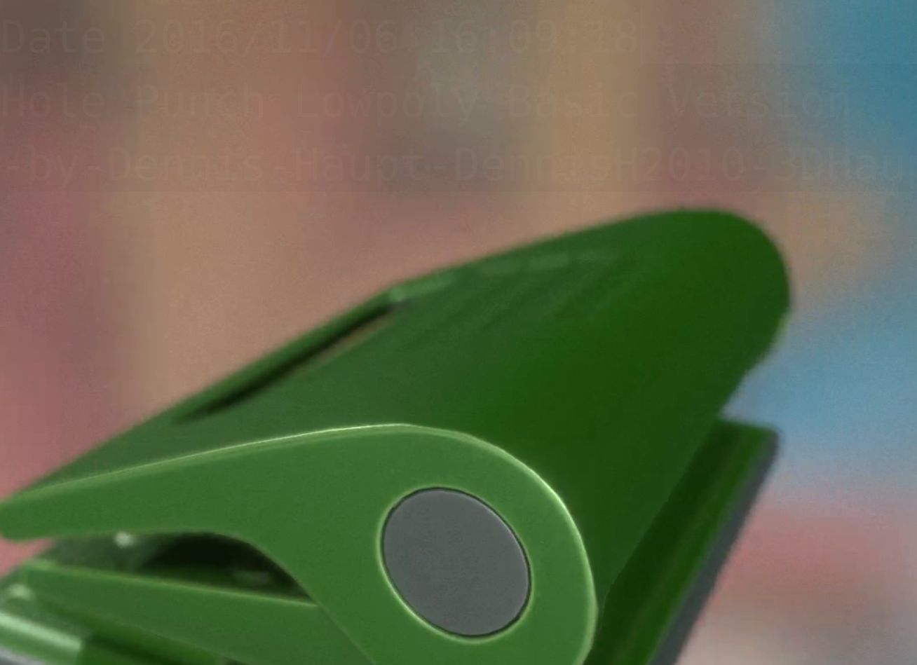 Hole Punch Pack Rigged And Animated  - Gameready - PBR Low-poly 3D model_56