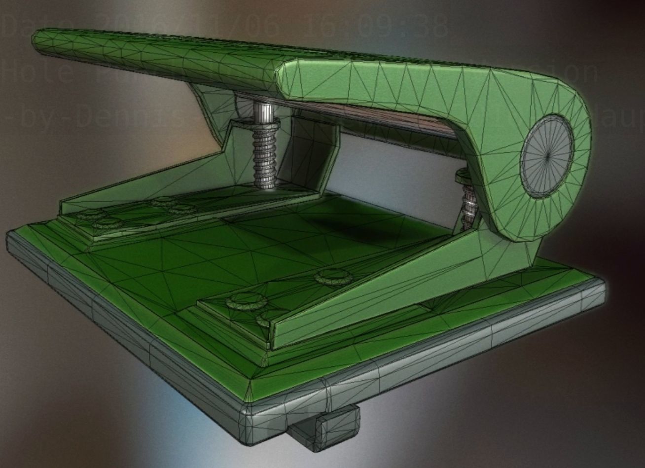 Hole Punch Pack Rigged And Animated  - Gameready - PBR Low-poly 3D model_197