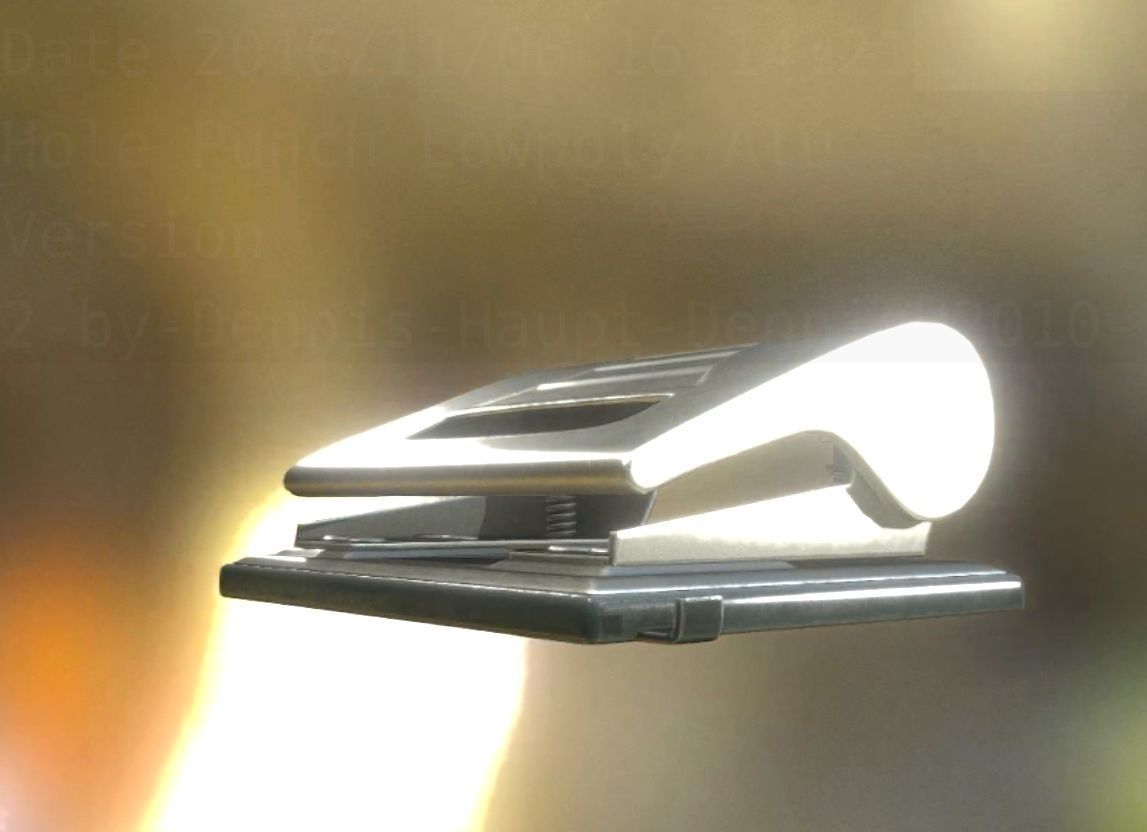 Hole Punch Pack Rigged And Animated  - Gameready - PBR Low-poly 3D model_354