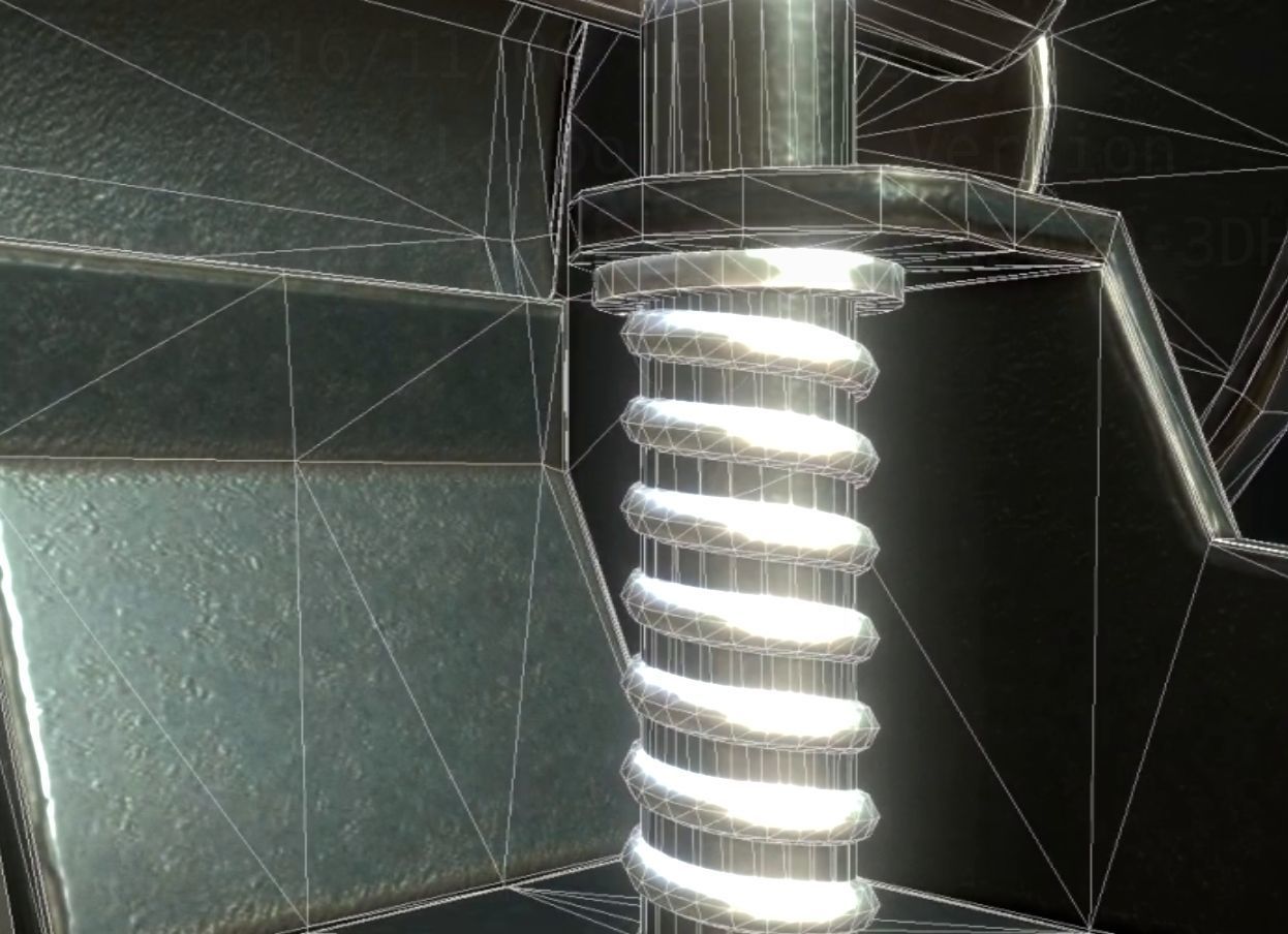 Hole Punch Pack Rigged And Animated  - Gameready - PBR Low-poly 3D model_290