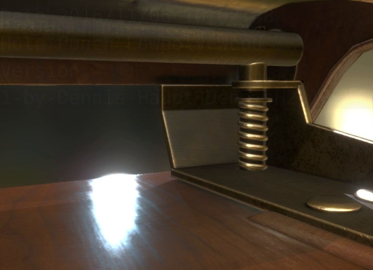 Hole Punch Pack Rigged And Animated  - Gameready - PBR Low-poly 3D model_31