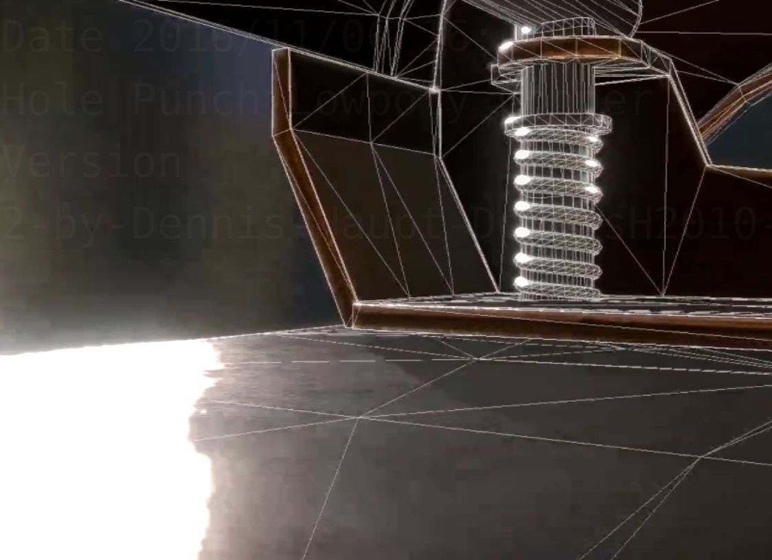 Hole Punch Pack Rigged And Animated  - Gameready - PBR Low-poly 3D model_154