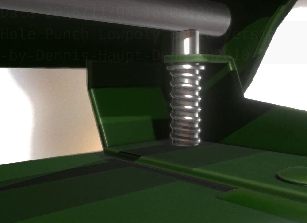 Hole Punch Pack Rigged And Animated  - Gameready - PBR Low-poly 3D model_54